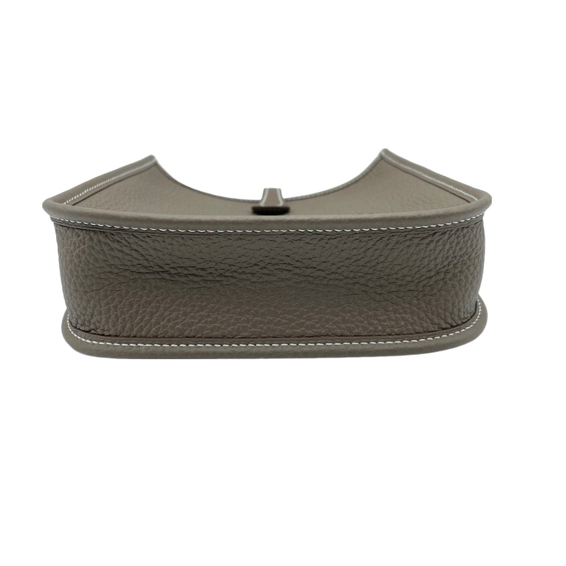 Pre-Owned Hermes Evelyn TPM Torillon Clemence Etoup Silver Metal Fittings W Engraved