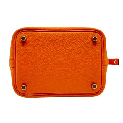 プレオウンド 【現金特価】エルメス ピコタンロック PM トリヨンクレマンス フー ゴールド金具 B刻印