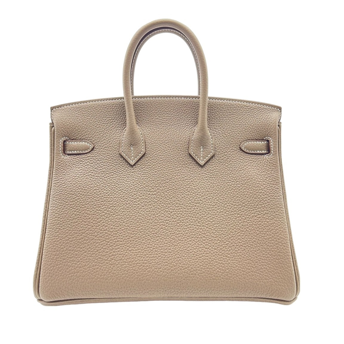 Hermes Birkin 25 Etoup Togo Silver Metal Fittings W 새로
