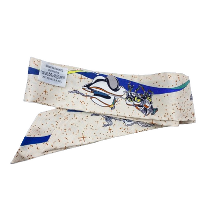 헤르메스 Twilly Space Derby Silk Twill