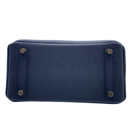 プレオウンド エルメス バーキン 25 ブラック トゴ ゴールド金具 W刻印