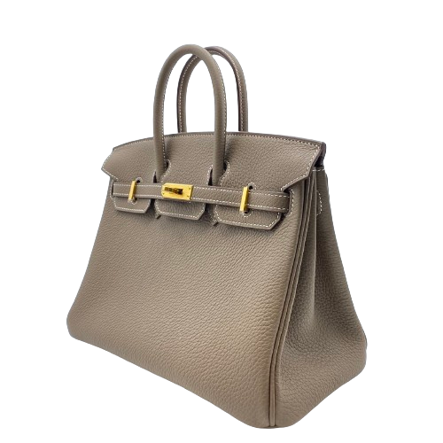 Hermes Birkin 25 Etouptogo Gold Hardware B가 새겨 져 있습니다