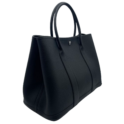 プレオウンド エルメス ガーデンパーティー PM ノワール ネゴンダ シルバー金具 W刻印