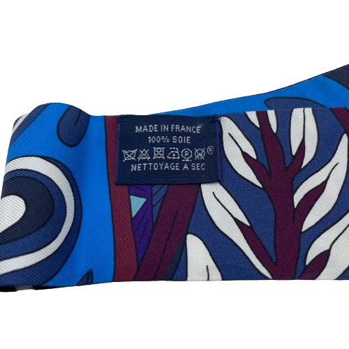 Hermes Twilly Maharani Garden LE JARDIN DE LA MAHARANI Silk Twill
