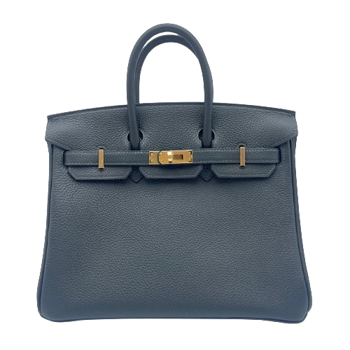 Hermes Birkin 25 Verfonse Togo Gold Hardware u는 새겨 져 있습니다