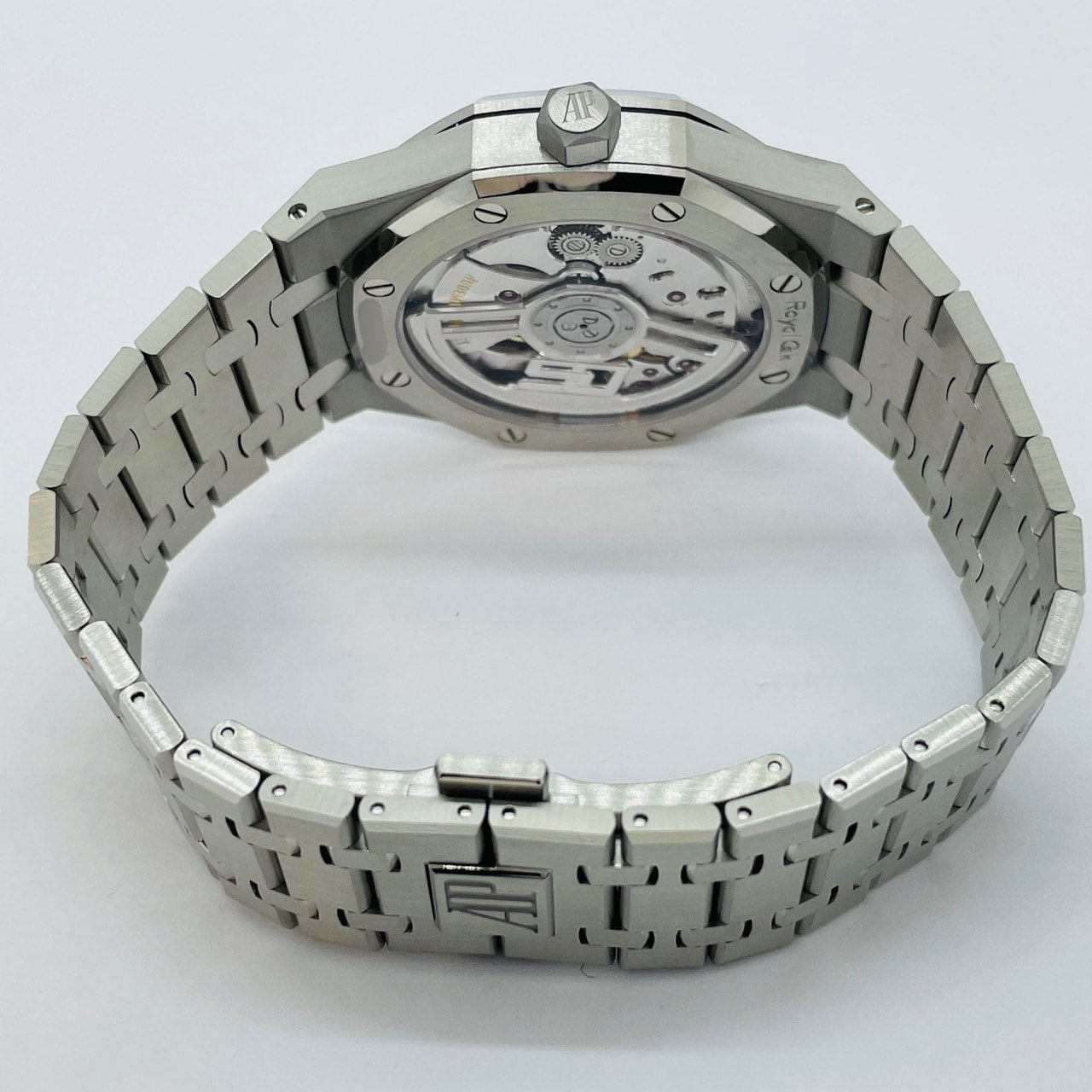 사전 소유의 오디오 돼지 Piguet Royal Oak Grey 15510st.oo.1320st.05 50 주년 기념 모델