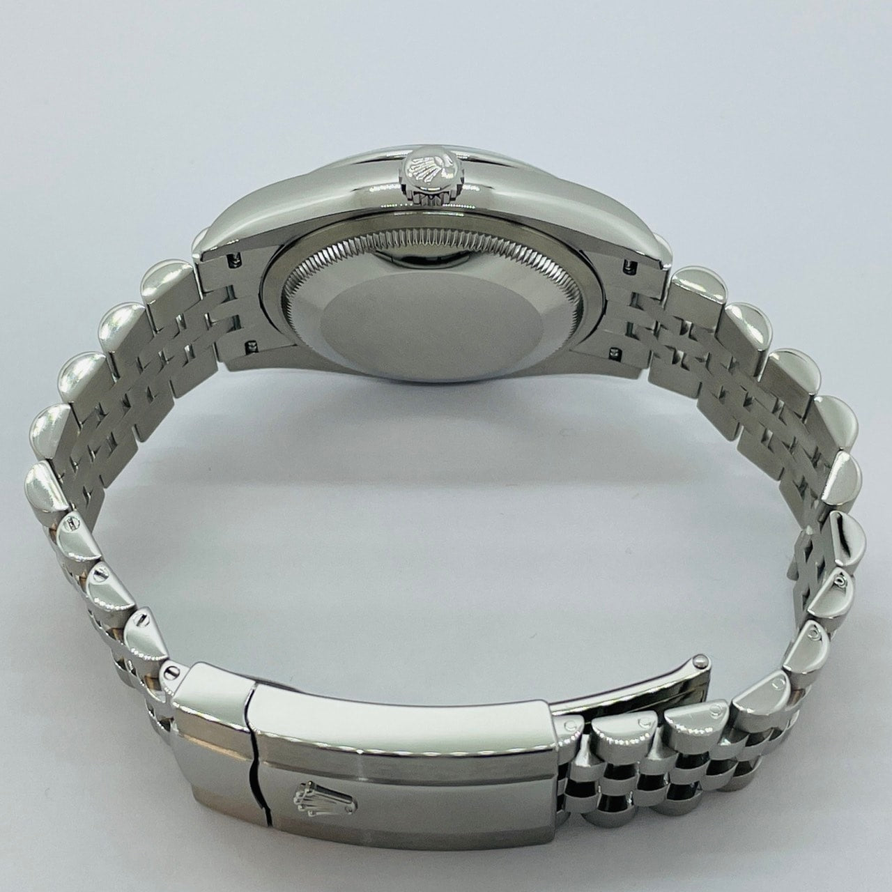 Pre-Owned Rolex Datejust 126200 Jubilee Fluted Motif Bright Blue