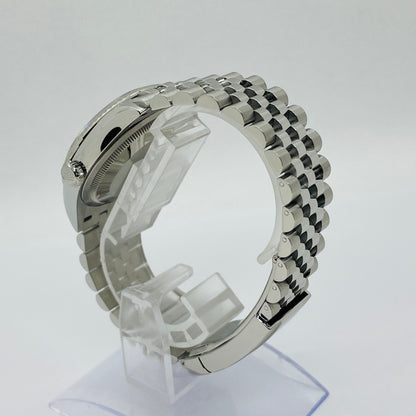 Pre-Owned Rolex Datejust 126234G Fluted Motif Bright Blue