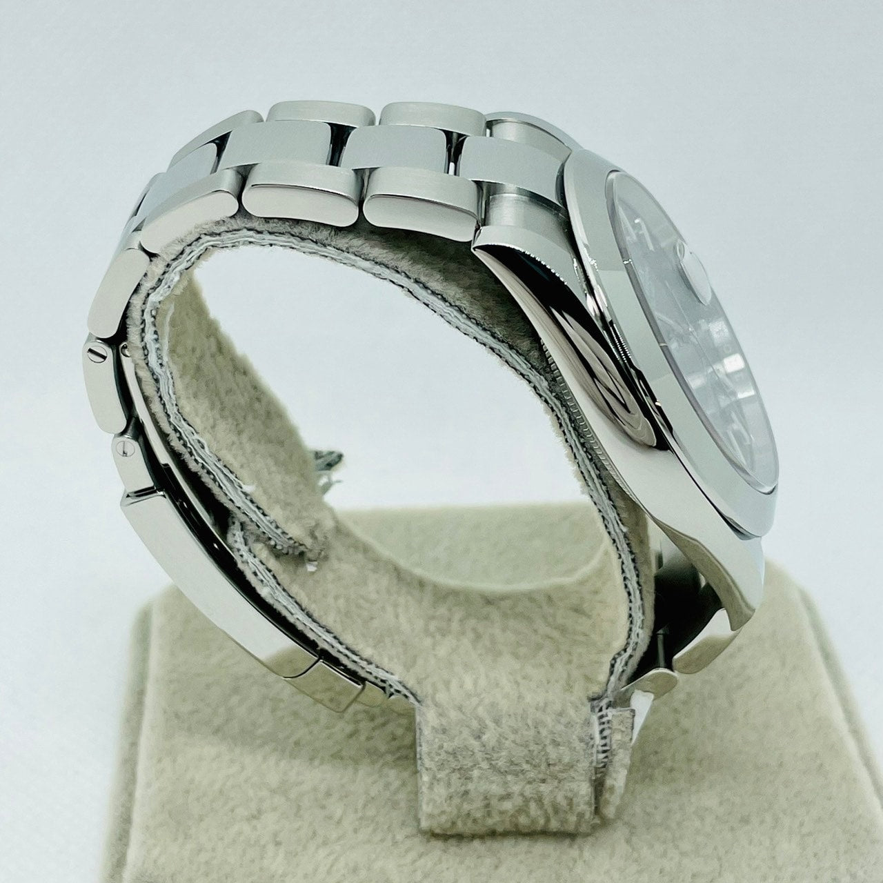 Pre-Owned Rolex Datejust 126300 Mint Green February 2023