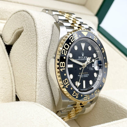 사전 소유 롤렉스 GMT 마스터 II 126713GRNR Jubilee 팔찌 40mm