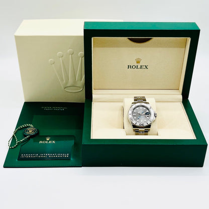 Pre-Owned Rolex Yachtmaster 126622 2023 Galler Oyster Bracelet Dark Rodium 40mm