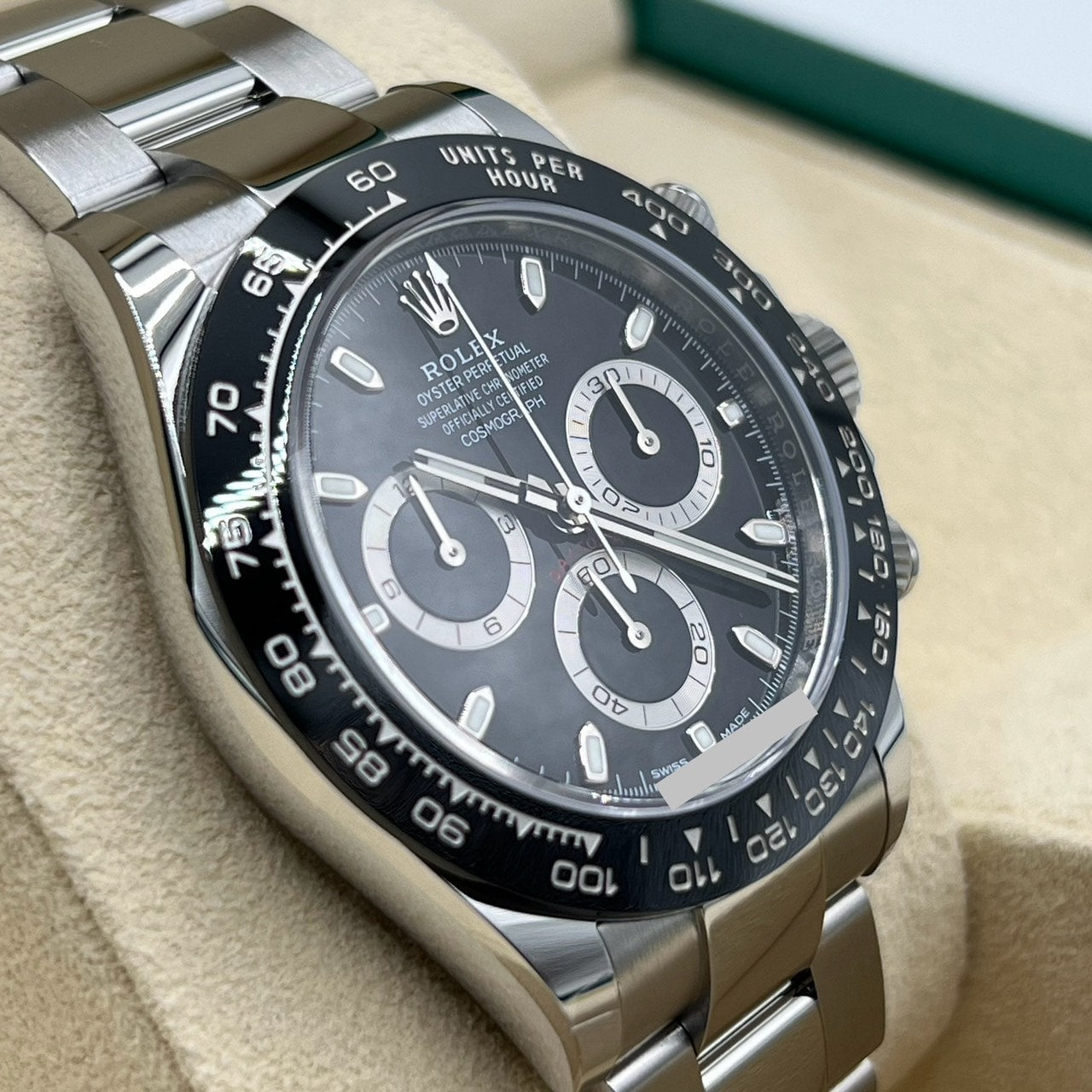 Pre-Owned [October 2023 Payment] Rolex Daytona 116500LN Oyster Bracelet Black
