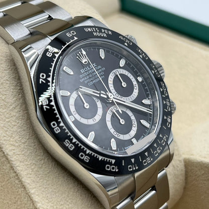Pre-Owned [October 2023 Payment] Rolex Daytona 116500LN Oyster Bracelet Black