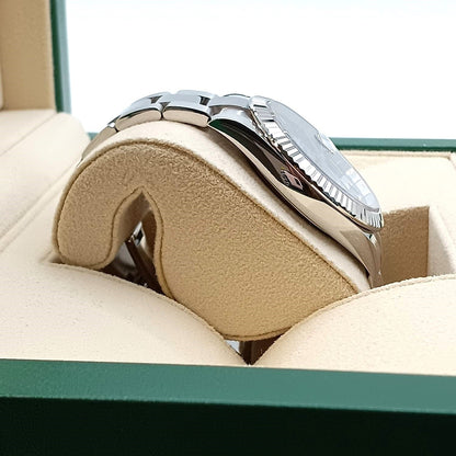 プレオウンド ロレックス デイトジャスト 126334 アズーロブルー オイスターブレス　41ｍｍ