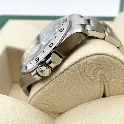 Pre-Owned Rolex Explorer II 226570 Oyster Bracelet Black 42mm