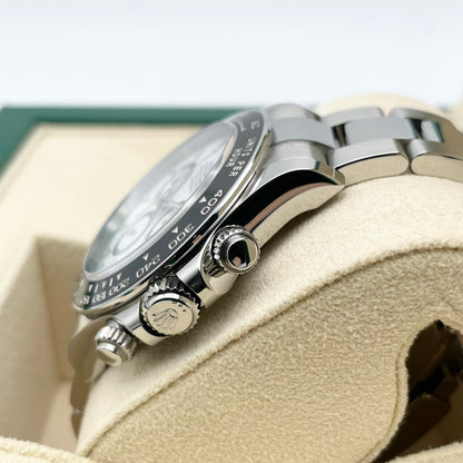 プレオウンド ロレックス デイトナ 126500LN  ホワイト 40mm ステンレススチール オイスターブレス
