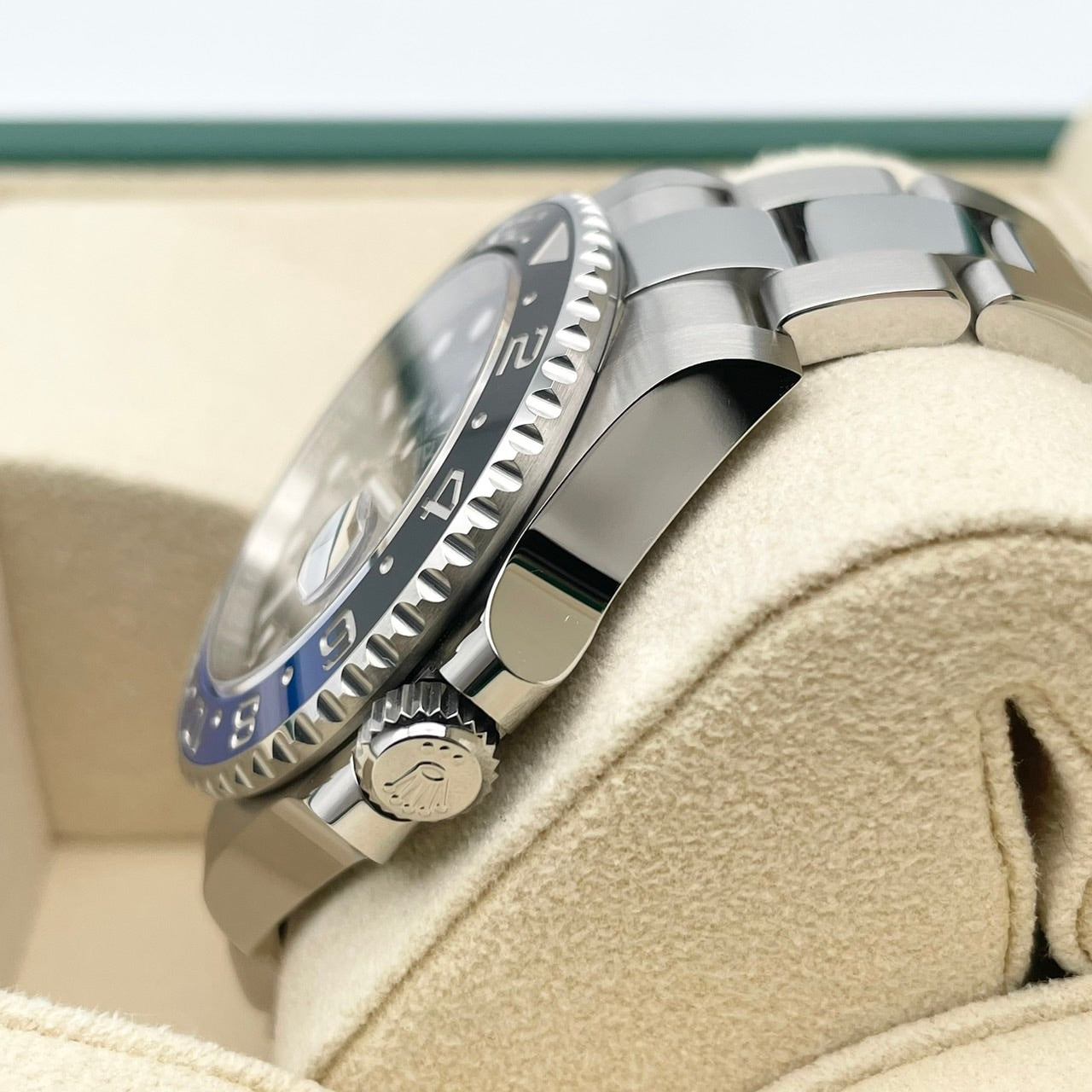 롤렉스 GMT 마스터 II 126710BLNR 굴 팔찌 검은 배트맨 40mm