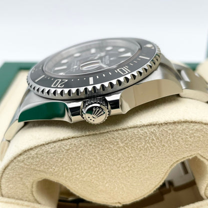 사전 소유의 롤렉스 바다 거주자 126600 굴 팔찌 검은 43mm