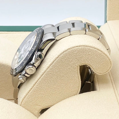 사전 소유 롤렉스 데이토나 116500LN 흰색 굴 팔찌 40mm