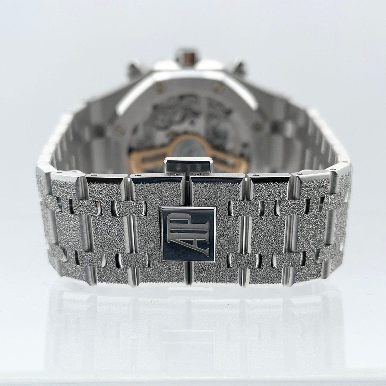 Pre-Owned Audemars Piguet Royal Oak 26239BC.GG.1224BC.02 Frosted Gold Grand Tapestry 41mm