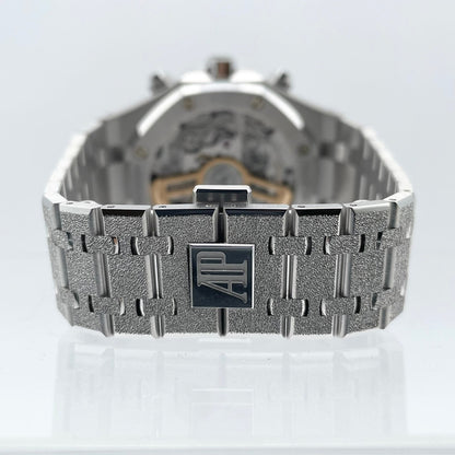 Pre-Owned Audemars Piguet Royal Oak 26239BC.GG.1224BC.02 Frosted Gold Grand Tapestry 41mm