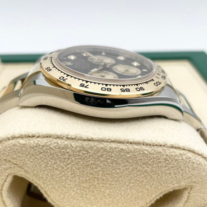 Rolex Daytona 126503G Bright Black & Golden 8P Diamond 40mm