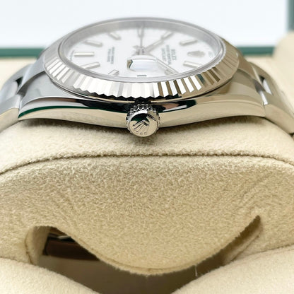 プレオウンド ロレックス デイトジャスト 126334 ホワイト オイスターブレス 41mm