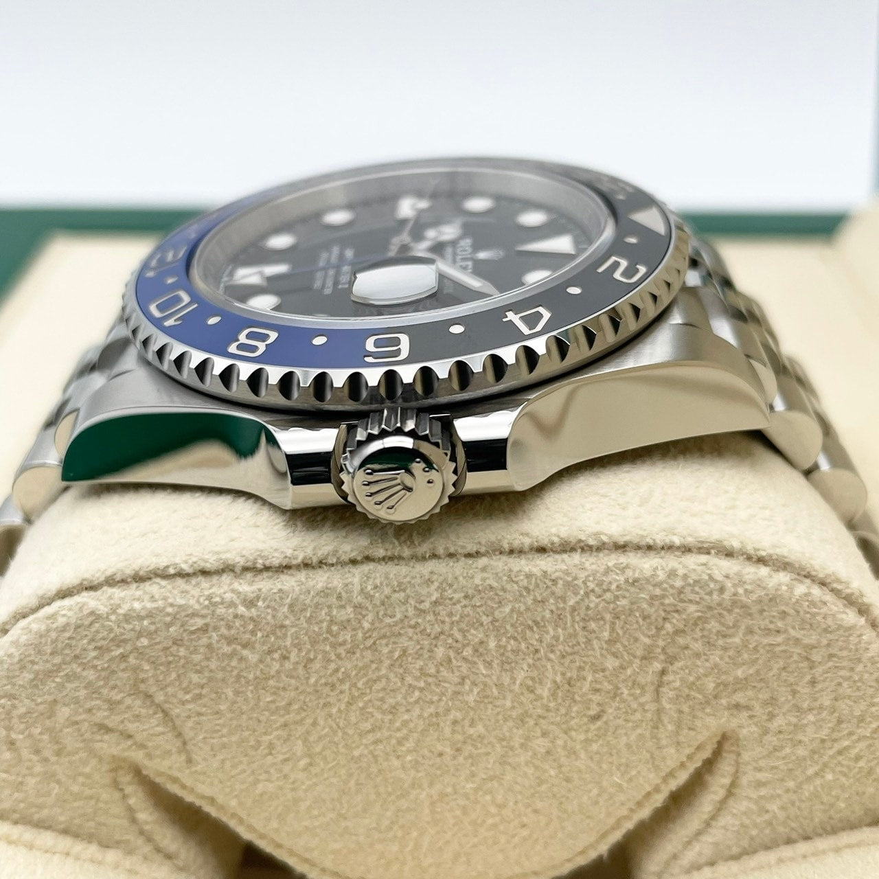 롤렉스 GMT 마스터 II 126710BLNR Jubilee 팔찌 검은 배트맨 40mm
