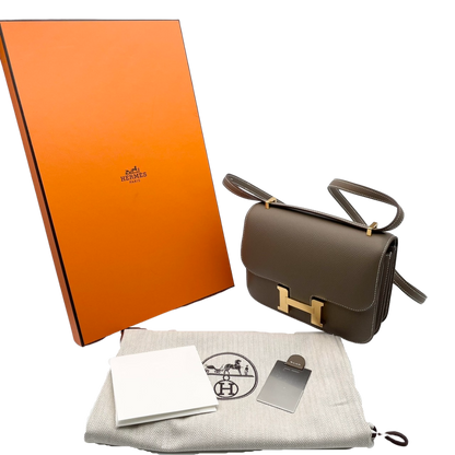 Hermes Constance Mini 18 Epson Gold Hardware W 새로