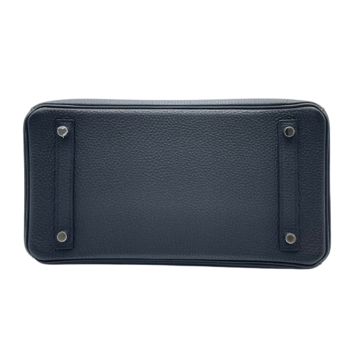 プレオウンド エルメス バーキン30 ノワール トゴ シルバー金具 D刻印