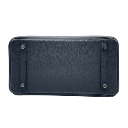 プレオウンド エルメス バーキン30 ノワール トゴ シルバー金具 D刻印