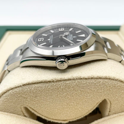 사전 소유 롤렉스 탐색기 I 124270 블랙 36mm