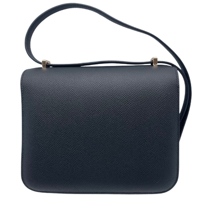 Hermes Constance Mini 18 누아르 엡손 핑크 골드 메탈 피팅 w 새로