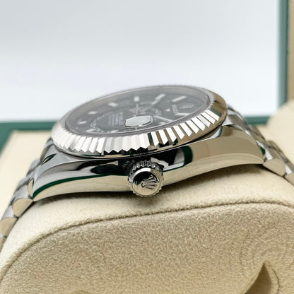 プレオウンド ロレックス スカイドゥエラー 336934 ブラック 42mm