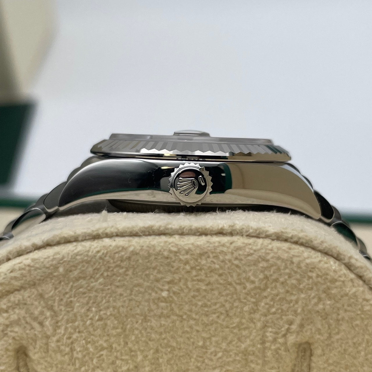 プレオウンド ロレックス デイトジャスト 279174G ダークグレー ステンレス＋ホワイトゴールド ジュビリーブレス 10Pダイヤ 28mm