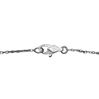 Van Cleef Arpels Frivol 목걸이 VCARP0J400 실버 화이트 골드