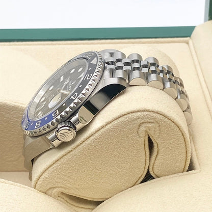プレオウンド ロレックス GMTマスターII 126710BLNR ブラック ステンレスチール ジュビリーブレスレット 40mm