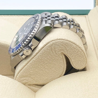 プレオウンド ロレックス GMTマスターII 126710BLNR ブラック ステンレスチール ジュビリーブレスレット 40mm