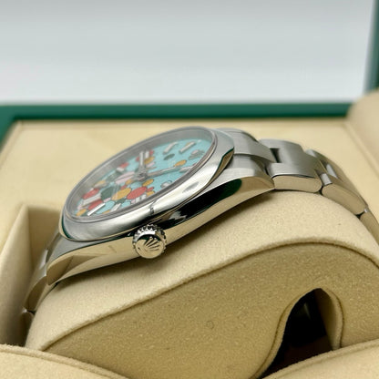 劳力士 Oyster Perpetual 124300 Celebration Motif 41mm