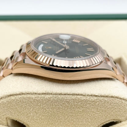 ロレックス デイデイト 228235 オリーブグリーン 40mm