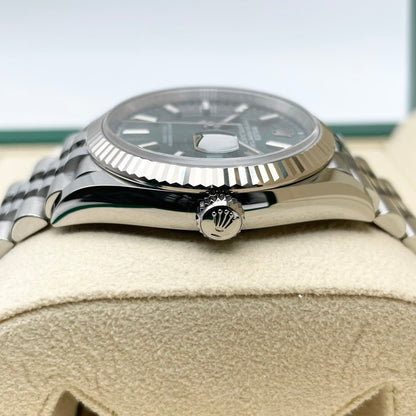プレオウンド ロレックス デイトジャスト 126234 ミントグリーン ジュビリーブレス 36mm