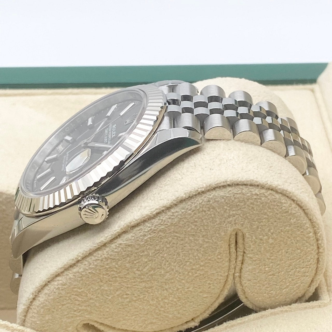 [帶有保護印章]勞力士datejust 126334 Slate jubilee手鐲41mm
