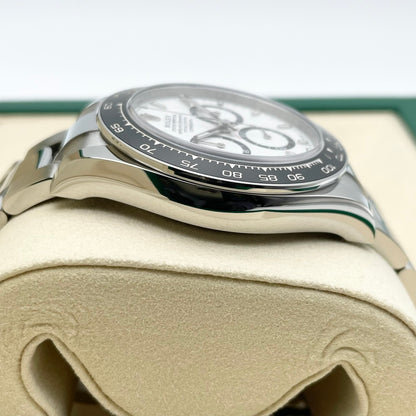 [새 상자 포함!] included 롤렉스 데이토나 126500LN 흰색 스테인레스 스틸 40mm