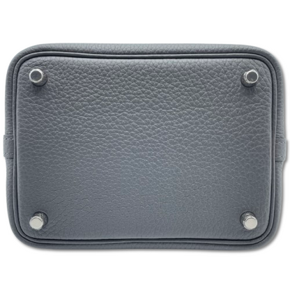 Hermes Picotin Lock PM Aldwards Torillon Clemence Silver Fittings w 새로