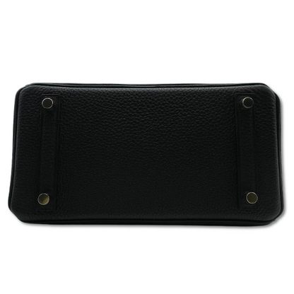 Hermes Birkin 25 Noir Togo Gold 하드웨어 W는 새겨 져 있습니다