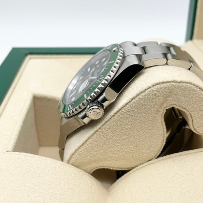 사전 소유 롤렉스 서브 마리너 날짜 126610LV 블랙 41mm