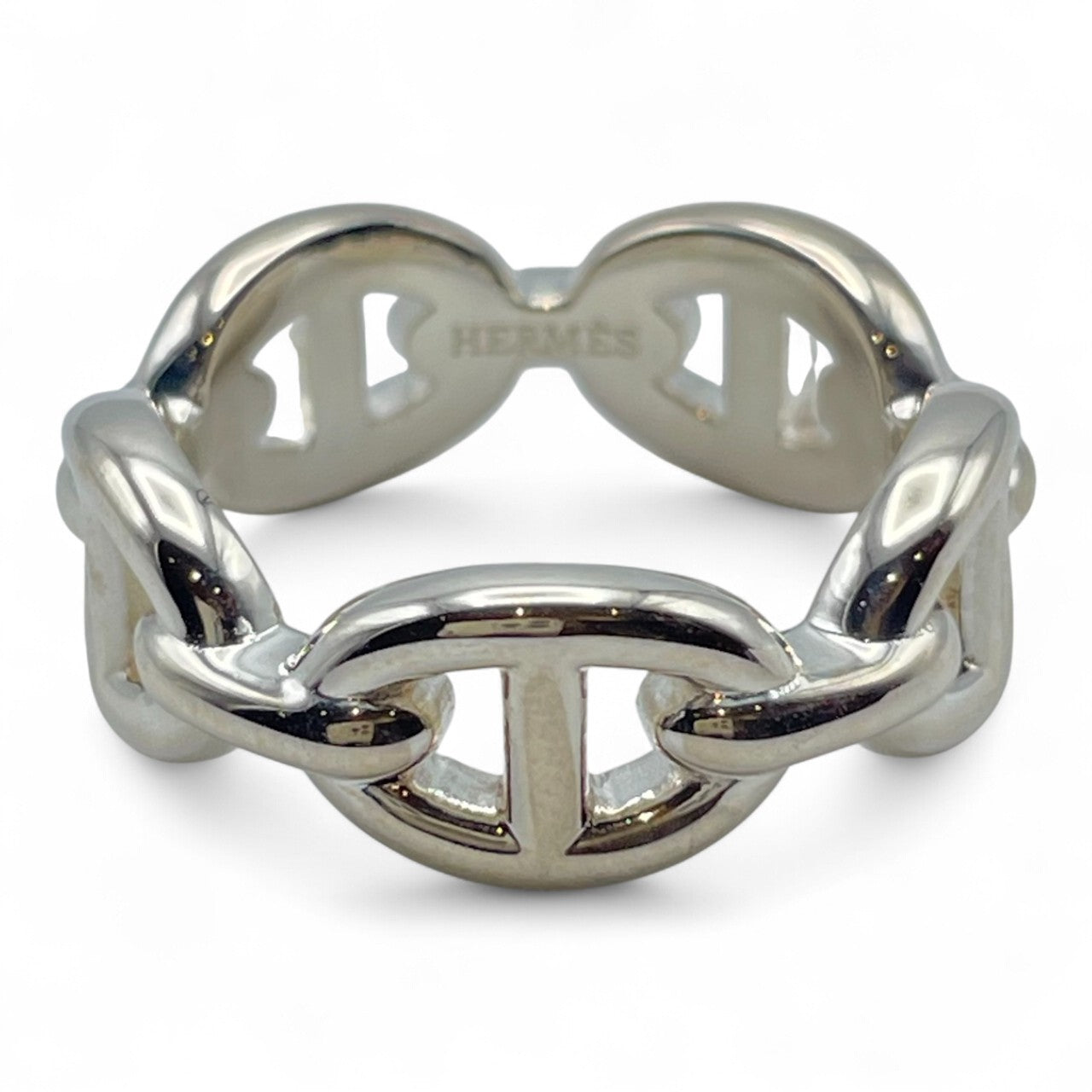 プレオウンドエルメス シェーヌ・ダンクル アンシェネリング 52 シルバー925