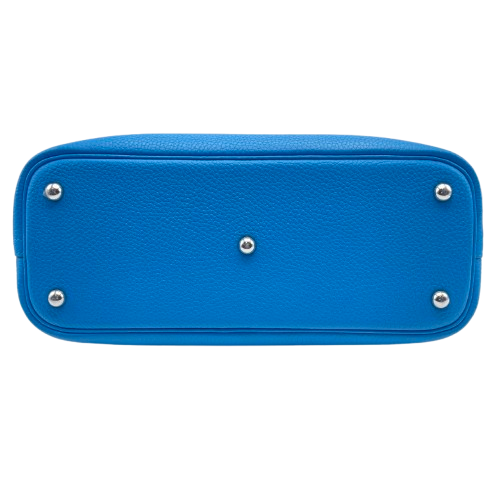 중고 에르메스 볼라이드 마카롱 31 블루 프리다 토리옹 클레멘스 실버 하드웨어 Z 인그레이빙