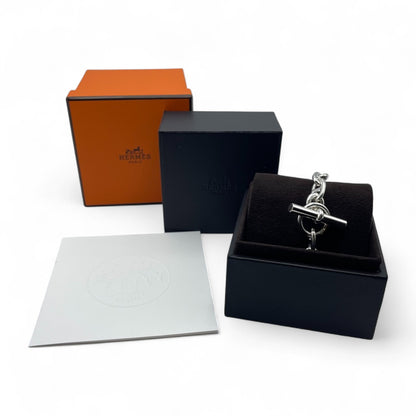 プレオウンドエルメス シェーヌ・ダンクル ブレスレット MM シルバー925 14コマ