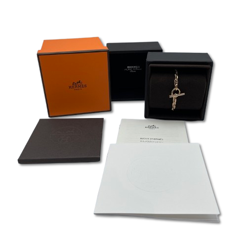 プレオウンドエルメス シェーヌ・ダンクル ブレスレット TPM ローズゴールド 24コマ